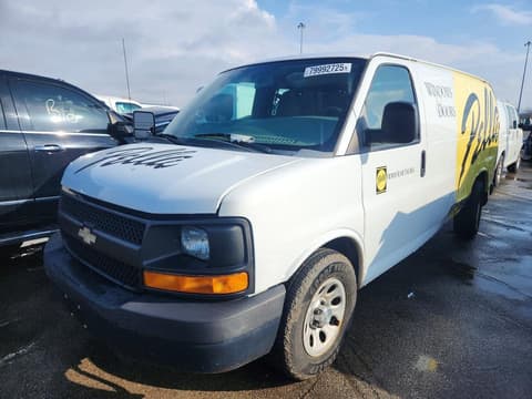2014 Chevrolet Express 1500, VIN 1GCSGAF45E1151342. Фото 1 з 6 з аукціону Copart. Каталог авто зі США OpenDataCar.