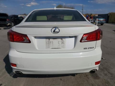 2012 Lexus IS 250, VIN JTHBF5C25C5180440. Фото 6 з 6 з аукціону Copart. Каталог авто зі США OpenDataCar.