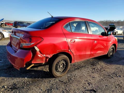 2017 Mitsubishi Mirage, VIN ML32F3FJ7HHF18974. Photo 3 of 6 from Copart auction. OpenDataCar US salvage catalog.