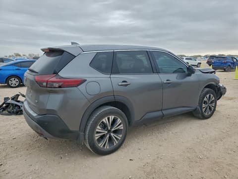 2021 Nissan Rogue, VIN 5N1AT3BA9MC787615. Фото 3 з 6 з аукціону Copart. Каталог авто зі США OpenDataCar.