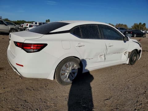 2020 Nissan Sentra, VIN 3N1AB8BV2LY226642. Фото 3 з 6 з аукціону Copart. Каталог авто зі США OpenDataCar.