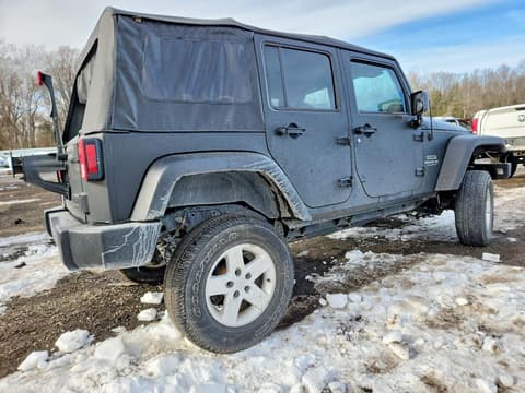 2015 Jeep Wrangler Unlimited, VIN 1C4BJWDG4FL755613. Фото 3 з 6 з аукціону Copart. Каталог авто зі США OpenDataCar.
