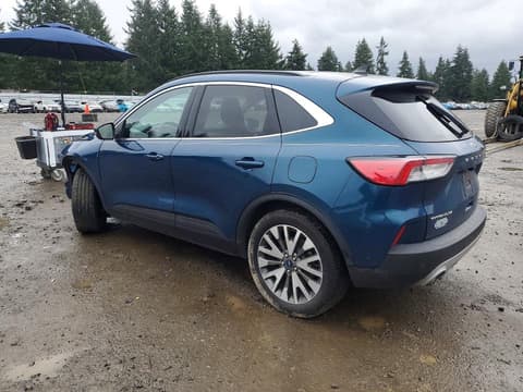 2020 Ford Escape, VIN 1FMCU9DZ7LUC55185. Фото 2 из 6 с аукциона Copart. Каталог авто из США OpenDataCar.