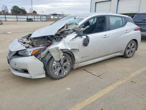 2018 Nissan Leaf, VIN 1N4AZ1CP9JC301722. Фото 1 з 6 з аукціону Copart. Каталог авто зі США OpenDataCar.