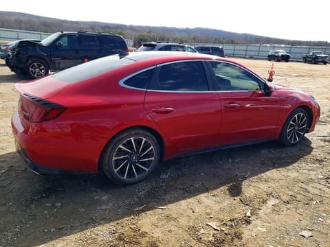2021 Hyundai Sonata, VIN 5NPEH4J28MH080274. Фото 3 з 6 з аукціону Copart. Каталог авто зі США OpenDataCar.