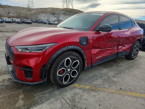 2021 Ford Mustang Mach-E, VIN 3FMTK4SE8MME01043. Фото 1 з 6 з аукціону Copart. Каталог авто зі США OpenDataCar.