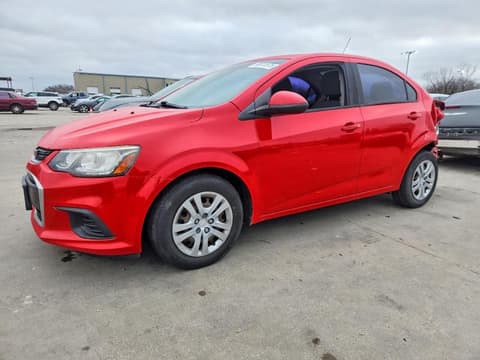 2017 Chevrolet Sonic, VIN 1G1JB5SH0H4135345. Фото 1 з 6 з аукціону Copart. Каталог авто зі США OpenDataCar.