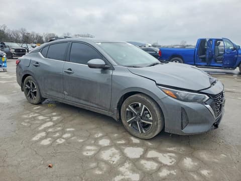 2025 Nissan Sentra, VIN 3N1AB8CVXSY323648. Фото 4 з 6 з аукціону Copart. Каталог авто зі США OpenDataCar.