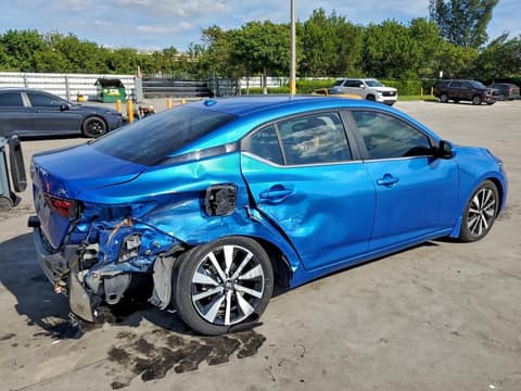 2021 Nissan Sentra, VIN 3N1AB8CV0MY289402. Фото 3 з 6 з аукціону Copart. Каталог авто зі США OpenDataCar.