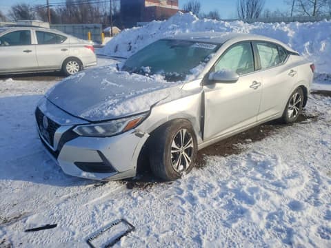 2021 Nissan Sentra, VIN 3N1AB8CV9MY225150. Фото 1 з 6 з аукціону Copart. Каталог авто зі США OpenDataCar.