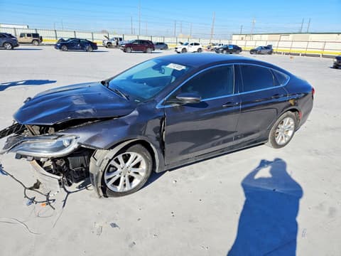 2015 Chrysler 200, VIN 1C3CCCAB6FN651476. Фото 1 з 6 з аукціону Copart. Каталог авто зі США OpenDataCar.