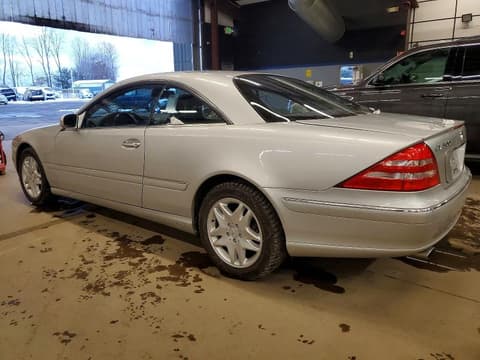 2002 Mercedes-benz CL-Class, VIN WDBPJ75J82A022734. Фото 2 з 6 з аукціону Copart. Каталог авто зі США OpenDataCar.