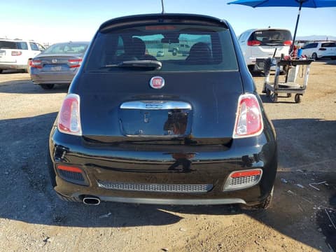 2015 Fiat 500, VIN 3C3CFFBR6FT676852. Фото 6 з 6 з аукціону Copart. Каталог авто зі США OpenDataCar.