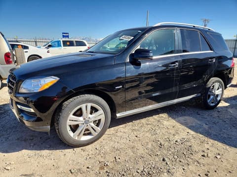 2012 Mercedes-benz ML-Class, VIN 4JGDA5HB5CA020885. Фото 1 з 6 з аукціону Copart. Каталог авто зі США OpenDataCar.