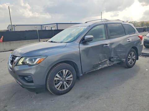 2017 Nissan Pathfinder, VIN 5N1DR2MN8HC690966. Фото 1 з 6 з аукціону Copart. Каталог авто зі США OpenDataCar.