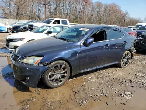 2007 Lexus IS 250, VIN JTHCK262472011723. Фото 1 из 6 с аукциона Copart. Каталог авто из США OpenDataCar.