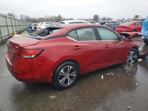 2020 Nissan Sentra, VIN 3N1AB8CV0LY237878. Фото 3 з 6 з аукціону Copart. Каталог авто зі США OpenDataCar.