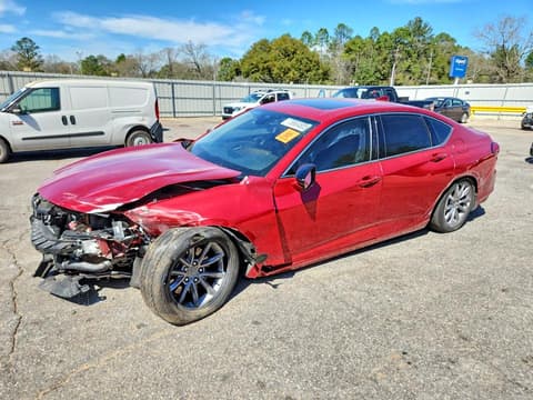 2021 Acura TLX, VIN 19UUB5F37MA015123. Фото 1 из 6 с аукциона Copart. Каталог авто из США OpenDataCar.