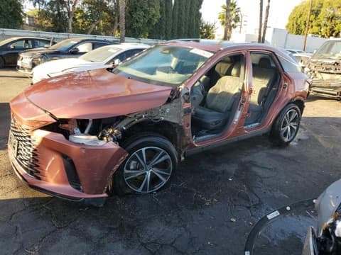 2023 Lexus RX 350, VIN 2T2BAMCA8PC032899. Photo 1 of 6 from Copart auction. OpenDataCar US salvage catalog.