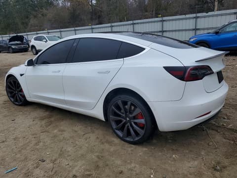 2020 Tesla Model 3, VIN 5YJ3E1EC0LF791868. Фото 2 з 6 з аукціону Copart. Каталог авто зі США OpenDataCar.