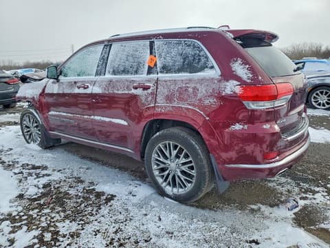 2018 Jeep Grand Cherokee, VIN 1C4RJFJGXJC405415. Фото 2 з 6 з аукціону Copart. Каталог авто зі США OpenDataCar.