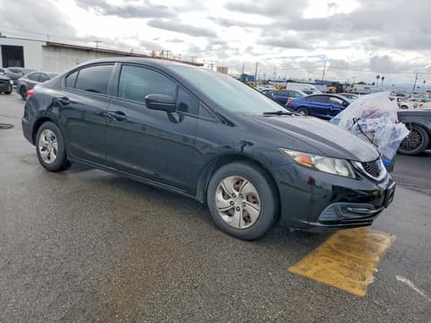 2015 Honda Civic, VIN 2HGFB2F58FH525638. Фото 4 з 6 з аукціону Copart. Каталог авто зі США OpenDataCar.