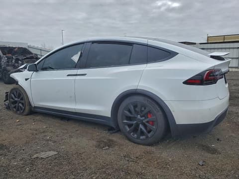 2022 Tesla Model X, VIN 7SAXCBE64NF342982. Фото 2 з 6 з аукціону Copart. Каталог авто зі США OpenDataCar.