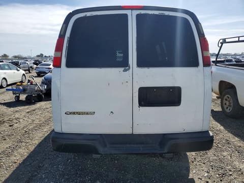 2010 Chevrolet Express 2500, VIN 1GCZGFBA2A1175373. Photo 6 of 6 from Copart auction. OpenDataCar US salvage catalog.