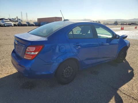2017 Chevrolet Sonic, VIN 1G1JB5SH4H4126647. Фото 3 з 6 з аукціону Copart. Каталог авто зі США OpenDataCar.