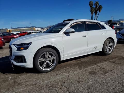 2020 Audi Q8, VIN WA1BVAF10LD021910. Фото 1 из 6 с аукциона Copart. Каталог авто из США OpenDataCar.