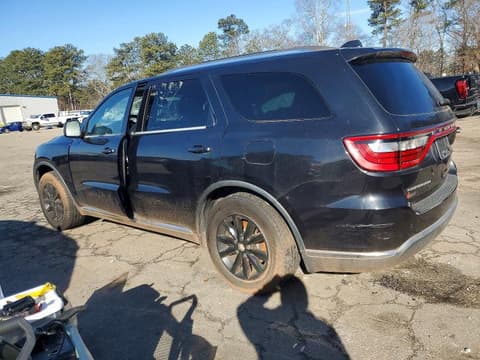 2016 Dodge Durango, VIN 1C4RDHDG3GC373916. Photo 2 of 6 from Copart auction. OpenDataCar US salvage catalog.