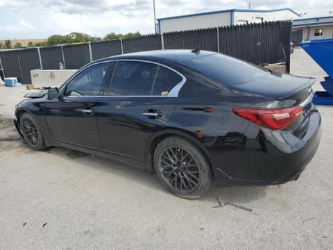 2019 Infiniti Q50, VIN JN1EV7AP9KM541848. Фото 2 з 6 з аукціону Copart. Каталог авто зі США OpenDataCar.