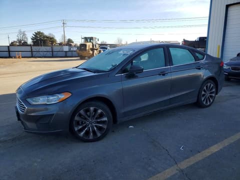 2019 Ford Fusion, VIN 3FA6P0T96KR179668. Фото 1 з 6 з аукціону Copart. Каталог авто зі США OpenDataCar.
