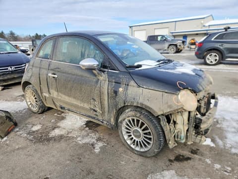 2013 Fiat 500, VIN 3C3CFFCR1DT575519. Фото 4 з 6 з аукціону Copart. Каталог авто зі США OpenDataCar.