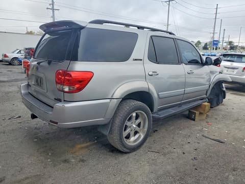 2005 Toyota Sequoia, VIN 5TDZT38A15S263499. Photo 3 of 6 from Copart auction. OpenDataCar US salvage catalog.