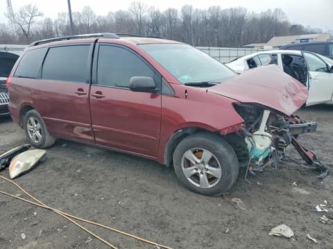 2009 Toyota Sienna, VIN 5TDZK23CX9S241965. Фото 4 з 6 з аукціону Copart. Каталог авто зі США OpenDataCar.