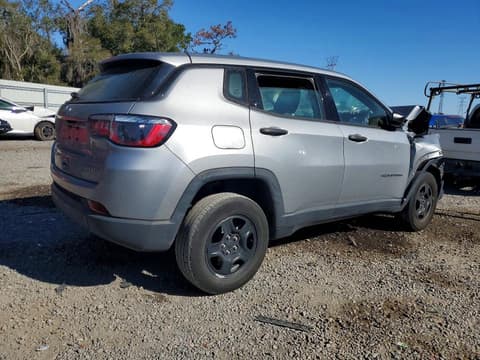 2021 Jeep Compass, VIN 3C4NJDAB1MT554358. Zdjęcie 3 z 6 z aukcji Copart. Katalog aut z USA OpenDataCar.