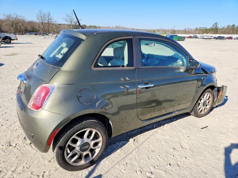2012 Fiat 500, VIN 3C3CFFAR8CT105246. Фото 3 з 6 з аукціону Copart. Каталог авто зі США OpenDataCar.