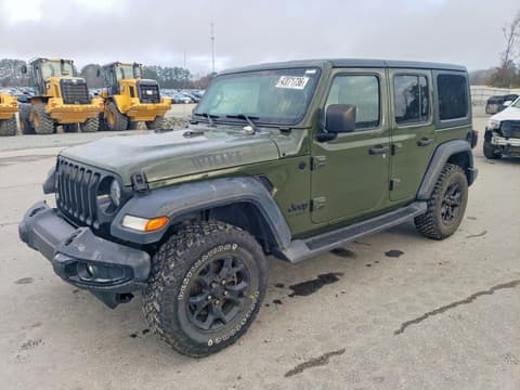 2020 Jeep Wrangler Unlimited, VIN 1C4HJXDN3LW335480. Фото 1 з 6 з аукціону Copart. Каталог авто зі США OpenDataCar.