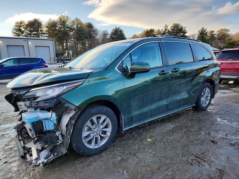 2022 Toyota Sienna, VIN 5TDKSKFC6NS066248. Фото 1 з 6 з аукціону Copart. Каталог авто зі США OpenDataCar.