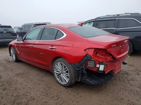 2020 Genesis G70, VIN KMTG34LA1LU057811. Фото 2 з 6 з аукціону Copart. Каталог авто зі США OpenDataCar.