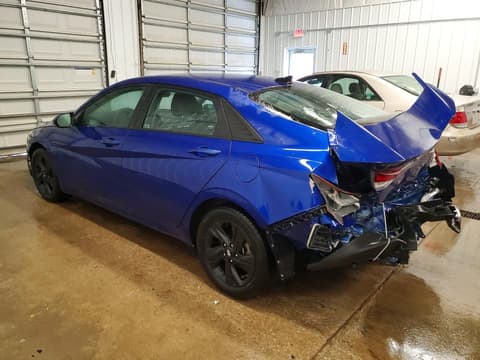 2022 Hyundai Elantra, VIN KMHLM4AG4NU283261. Фото 2 з 6 з аукціону Copart. Каталог авто зі США OpenDataCar.