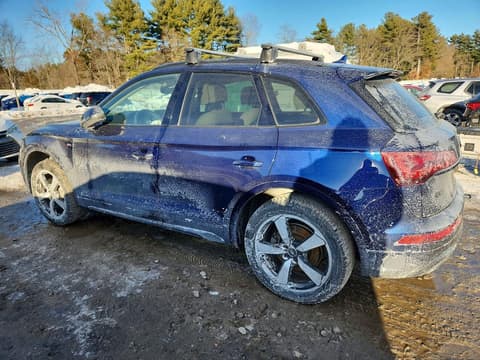 2022 Audi Q5, VIN WA1EAAFY5N2138046. Фото 2 з 6 з аукціону Copart. Каталог авто зі США OpenDataCar.