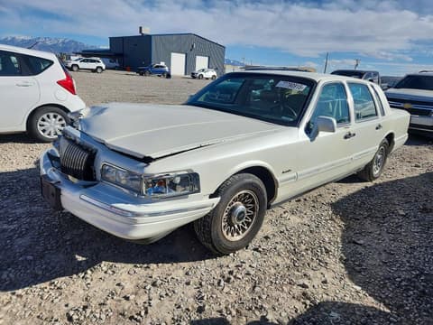 1997 Lincoln Town Car, VIN 1LNLM81W5VY659599. Photo 1 of 6 from Copart auction. OpenDataCar US salvage catalog.