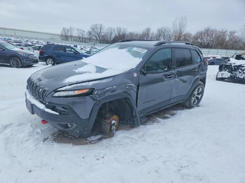 2015 Jeep Cherokee, VIN 1C4PJMBS4FW644348. Фото 1 з 6 з аукціону Copart. Каталог авто зі США OpenDataCar.