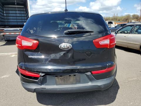2013 Kia Sportage, VIN KNDPB3A24D7458776. Фото 6 з 6 з аукціону Copart. Каталог авто зі США OpenDataCar.