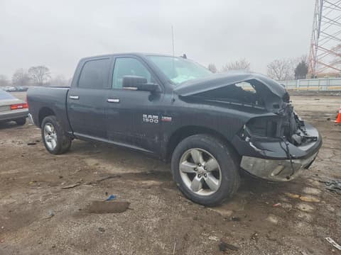 2017 Ram 1500, VIN 3C6RR7LT9HG593089. Фото 4 з 6 з аукціону Copart. Каталог авто зі США OpenDataCar.