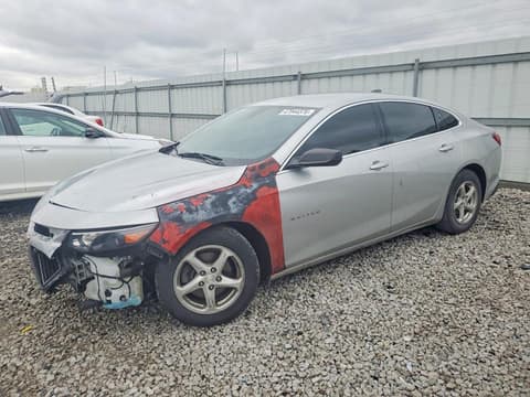 2017 Chevrolet Malibu, VIN 1G1ZB5ST0HF235652. Фото 1 з 6 з аукціону Copart. Каталог авто зі США OpenDataCar.