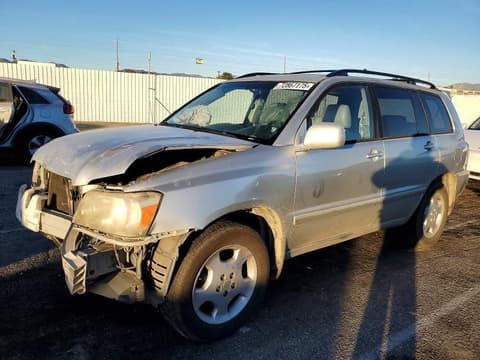 2005 Toyota Highlander, VIN JTEDP21A050062453. Фото 1 з 6 з аукціону Copart. Каталог авто зі США OpenDataCar.