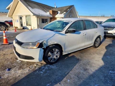 2014 Volkswagen Jetta, VIN 3VW1K7AJ1EM390056. Фото 1 з 6 з аукціону Copart. Каталог авто зі США OpenDataCar.